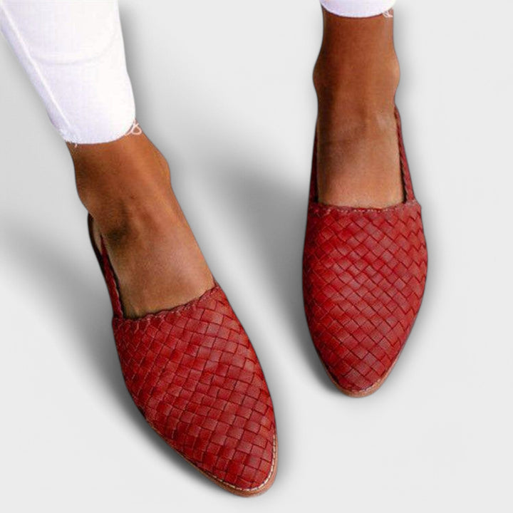 Aurora™ | Mocasines Trenzados Elegancia & Confort