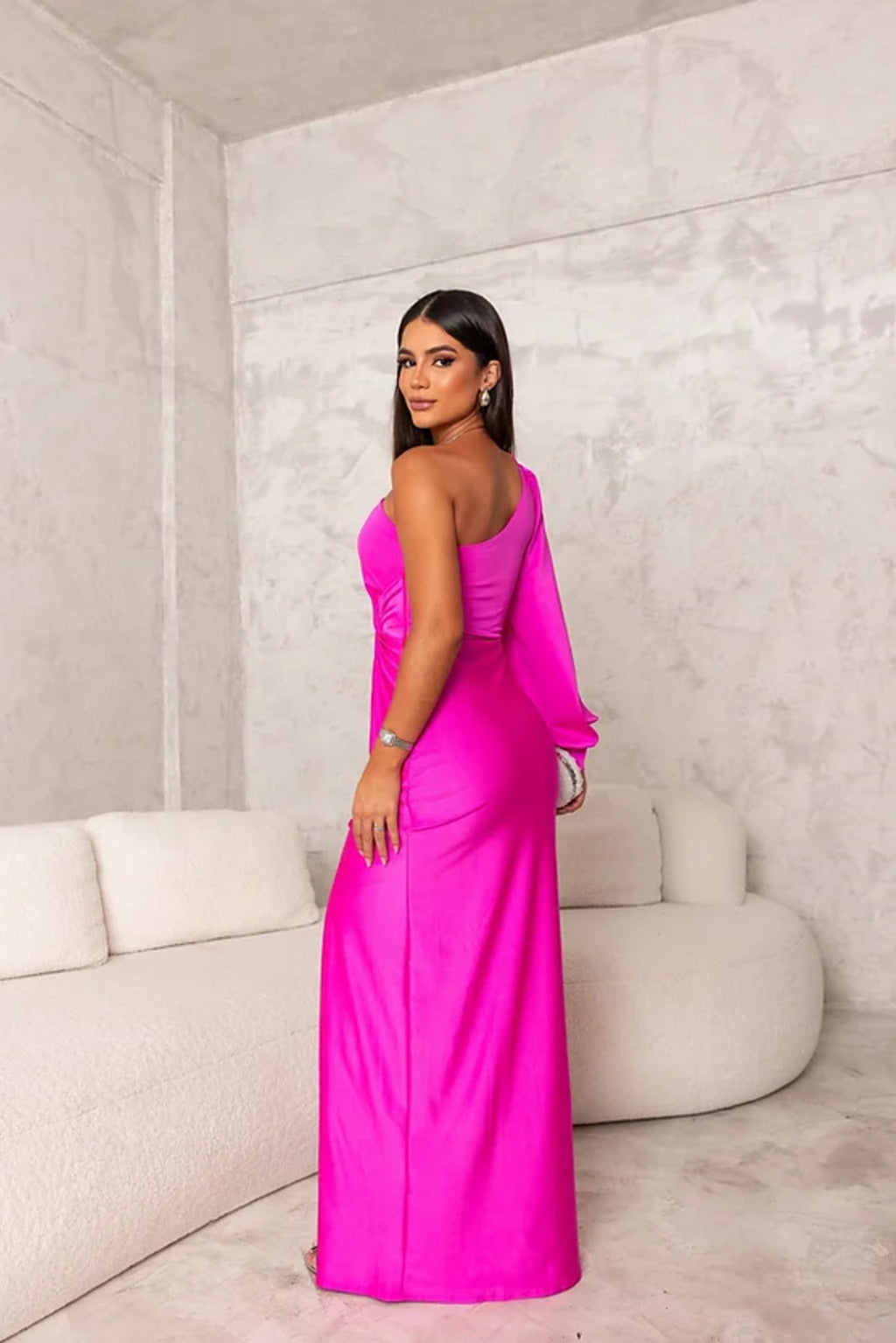 Melyssa Elegante Maxi Vestido de Noche