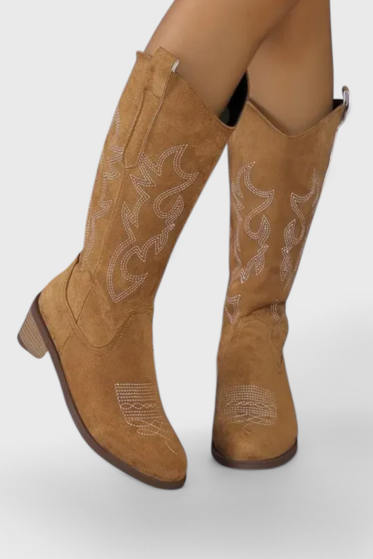 Elka Botas Vaqueras Western de Ante