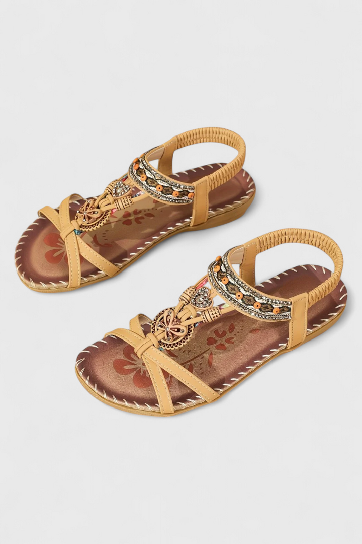 Lera Sandalias bohemias planas
