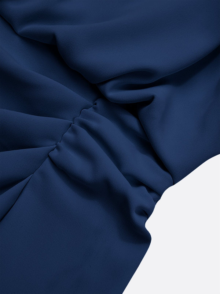 María™ | Vestido Midi Elegante con Drapeado