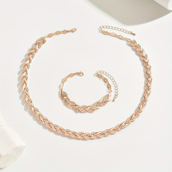 Claudia™ | Collar y Pulsera Elegantes