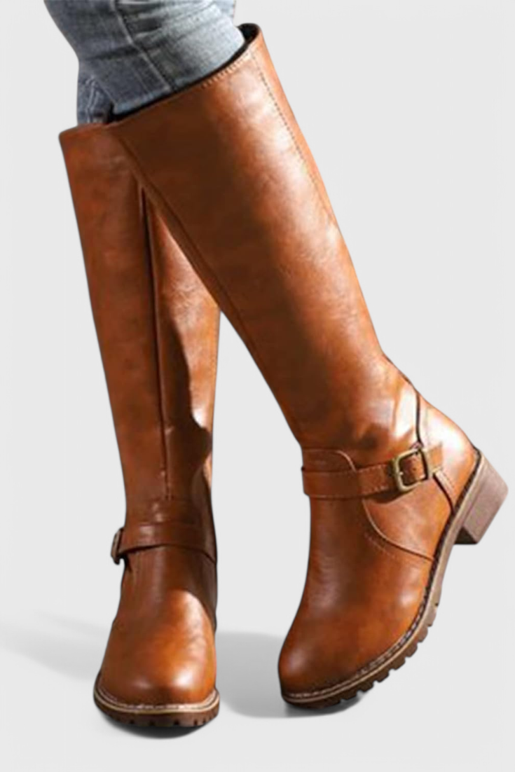 Sienna Botas de Montar Clásicas hasta la Rodilla