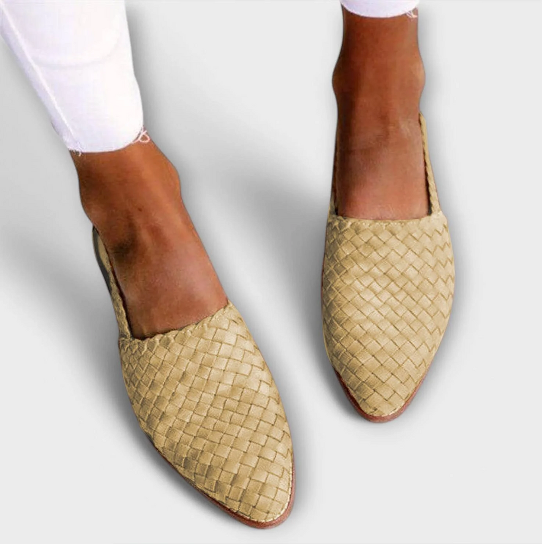 Aurora™ | Mocasines Trenzados Elegancia & Confort