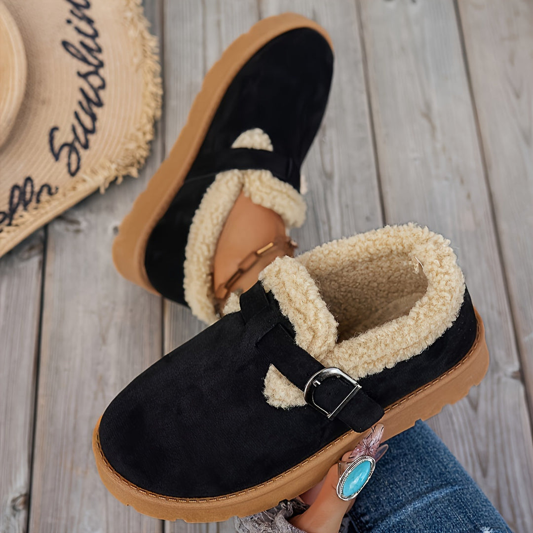 Lina Acogedores Botines de Invierno con Soporte Ergonómico