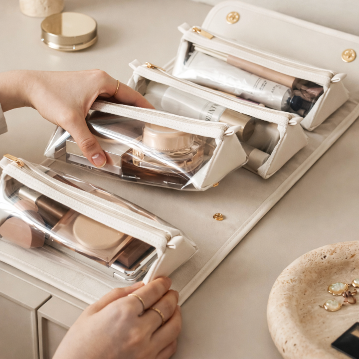 Organiza™ | El neceser que mantiene todo tu maquillaje perfectamente ordenado