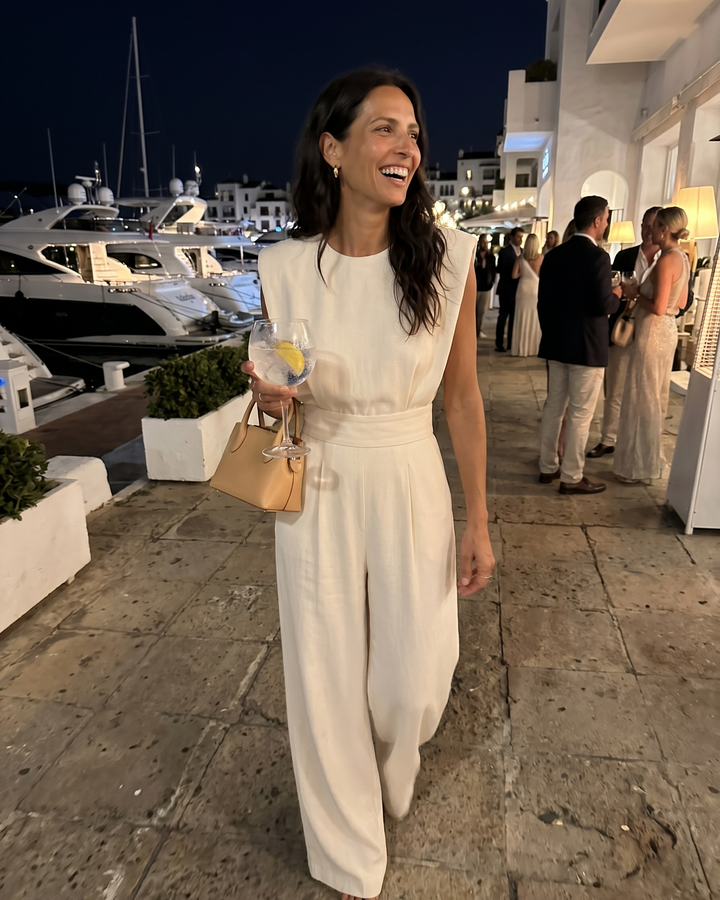 Clara™ | Mono Elegante con Cintura Marcada