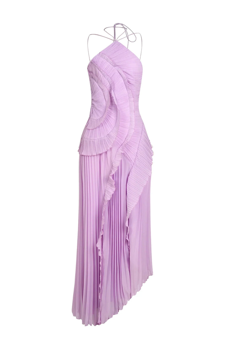 Isadora | Vestido Halter de Volantes – Edición Limitada