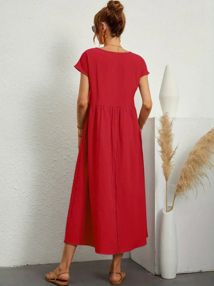 Camila™ | Vestido Midi Fluido y Elegante