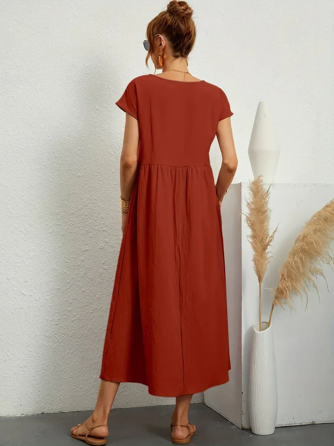 Camila™ | Vestido Midi Fluido y Elegante