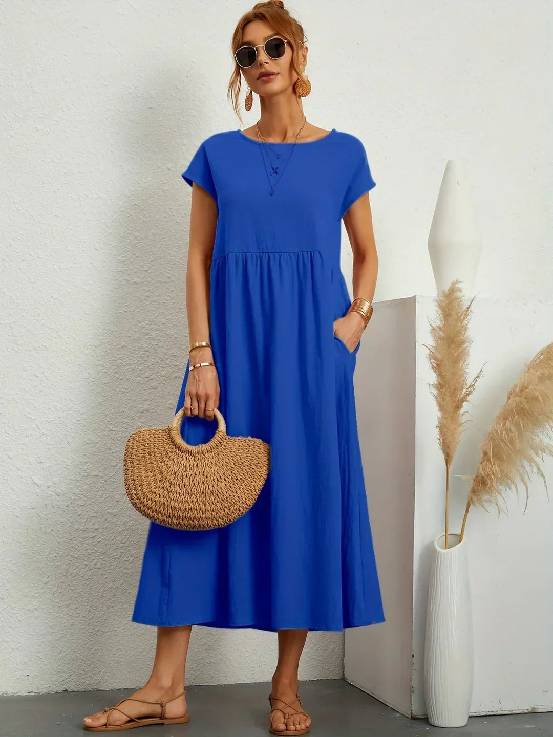 Camila™ | Vestido Midi Fluido y Elegante