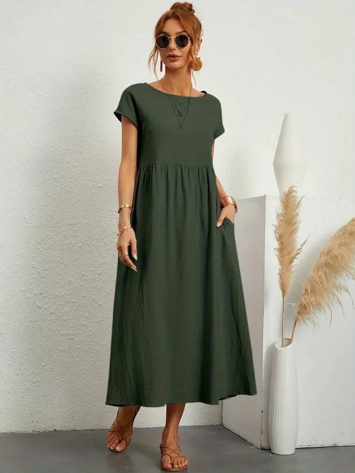 Camila™ | Vestido Midi Fluido y Elegante