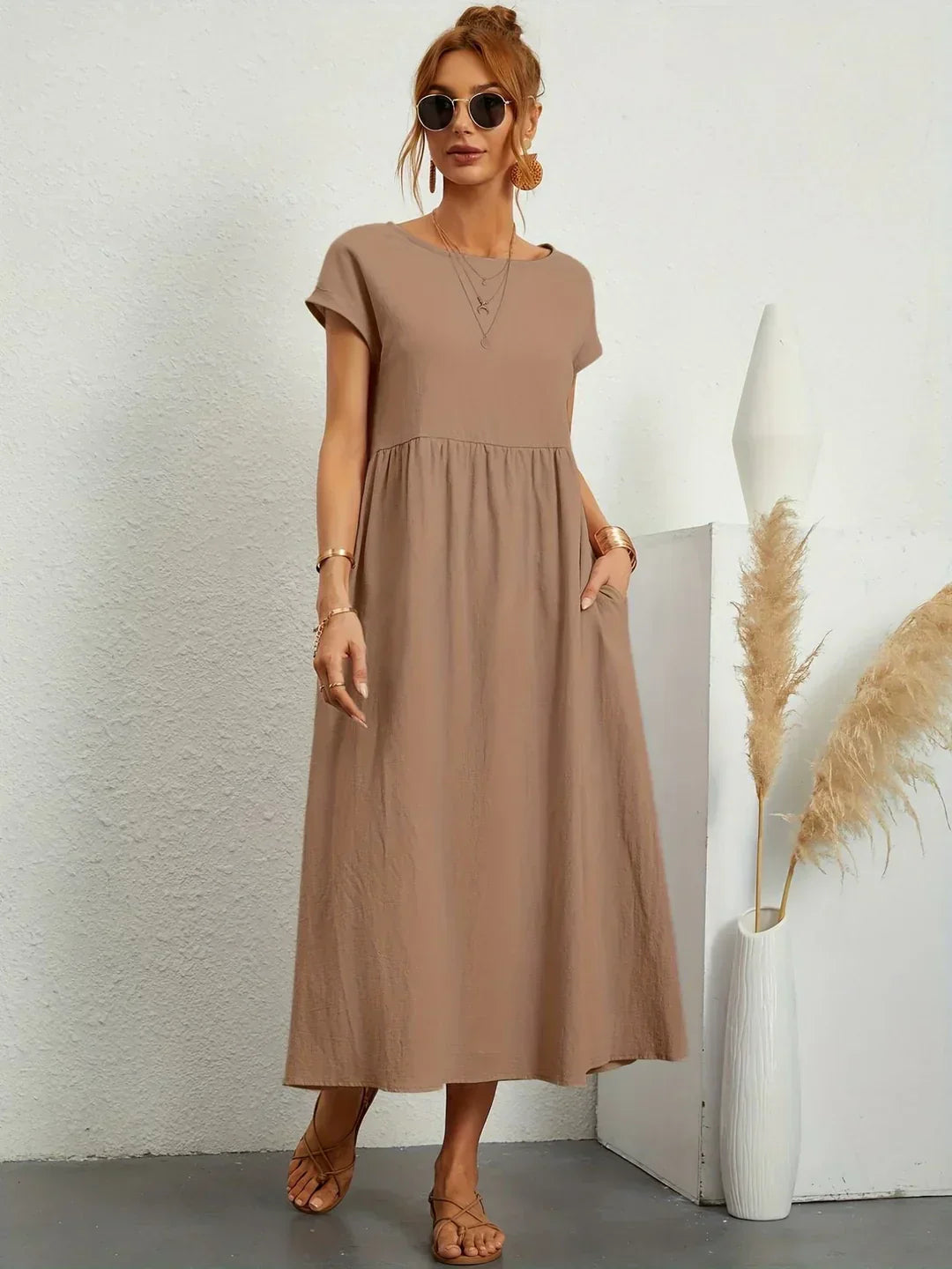 Camila™ | Vestido Midi Fluido y Elegante