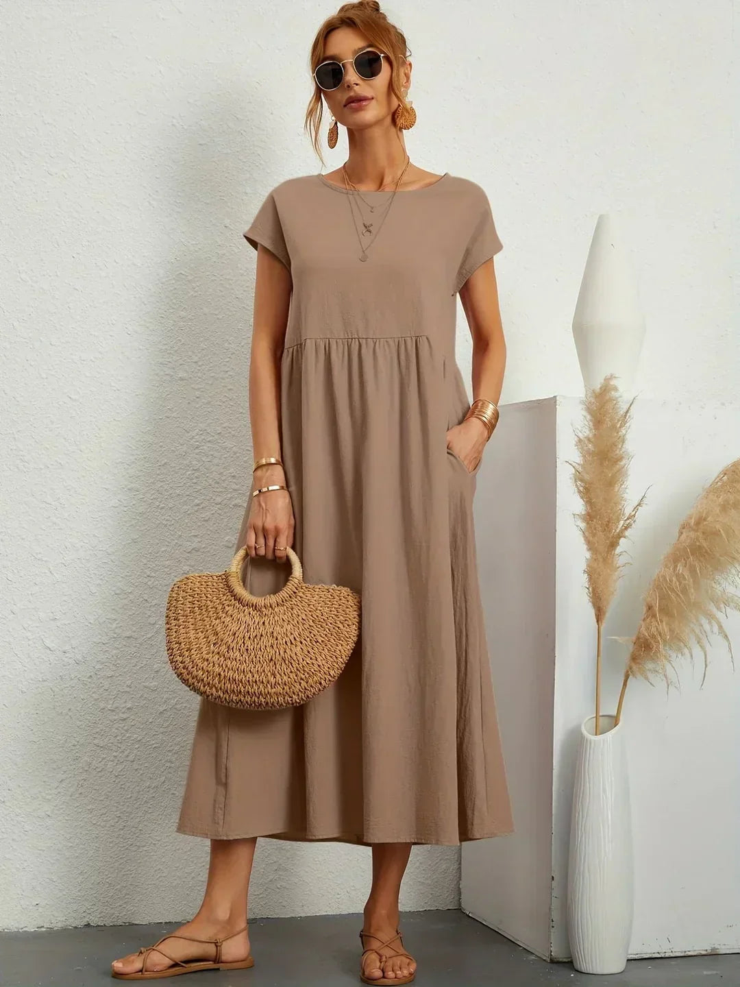 Camila™ | Vestido Midi Fluido y Elegante