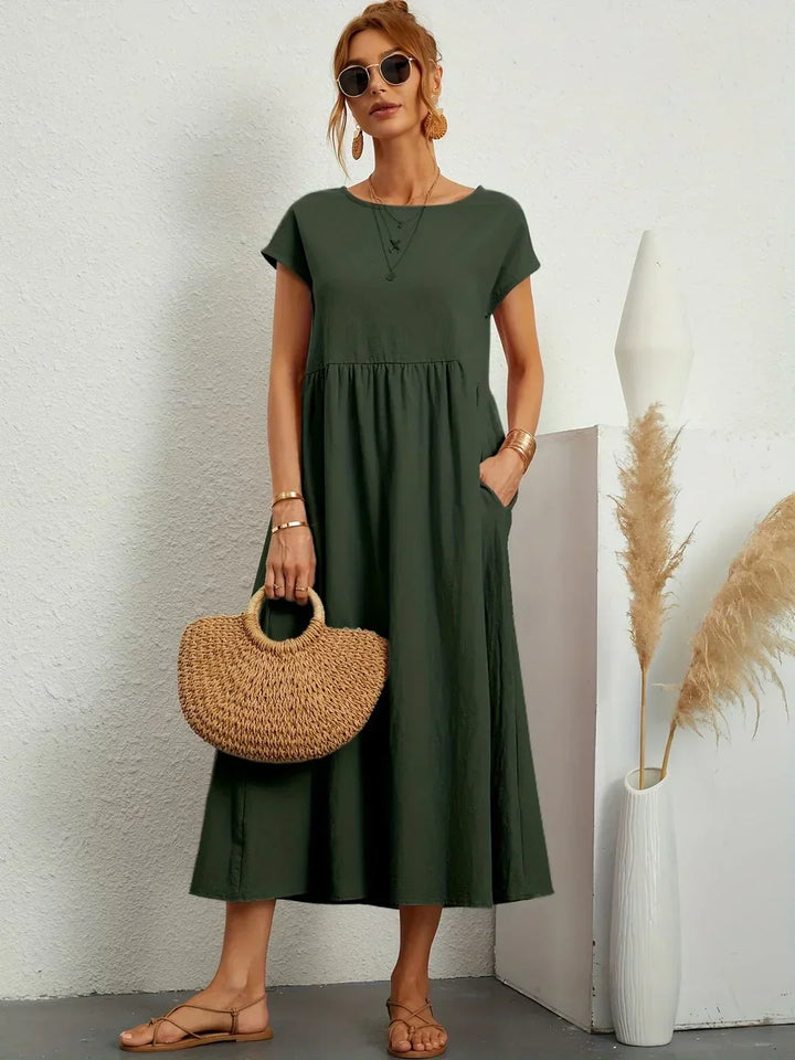 Camila™ | Vestido Midi Fluido y Elegante