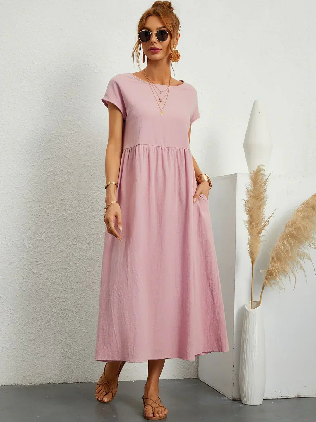 Camila™ | Vestido Midi Fluido y Elegante