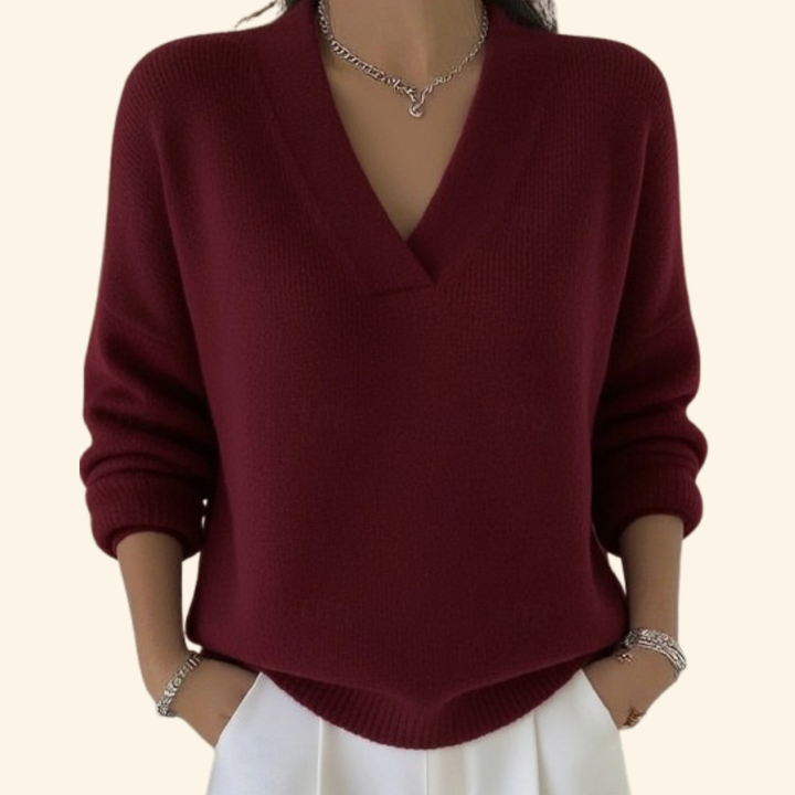 Noor Jersey con Cuello en V