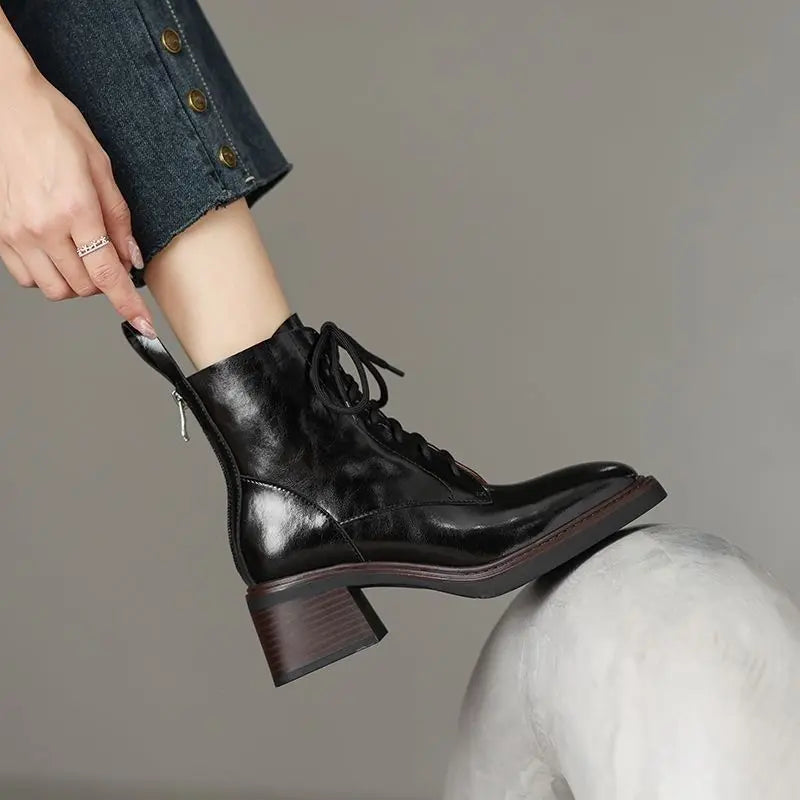 Jovinna Botines Cuadradas
