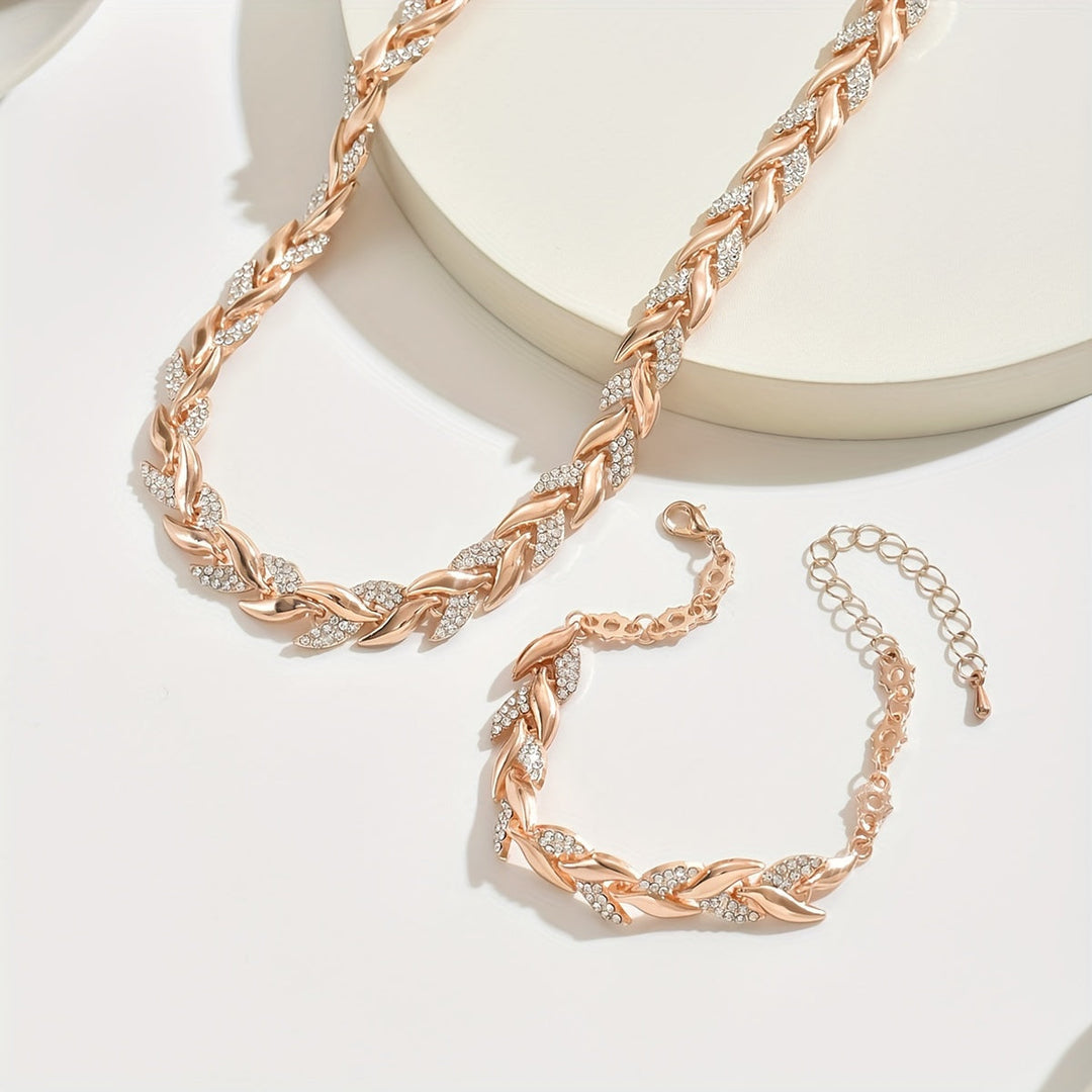 Claudia™ | Collar y Pulsera Elegantes