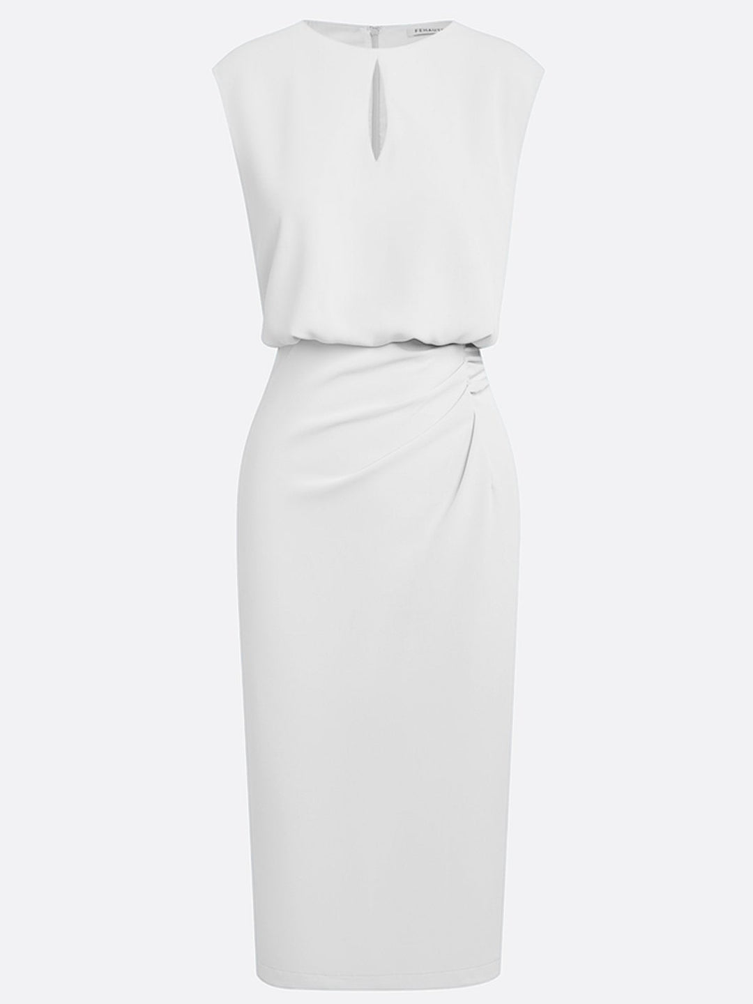 María™ | Vestido Midi Elegante con Drapeado