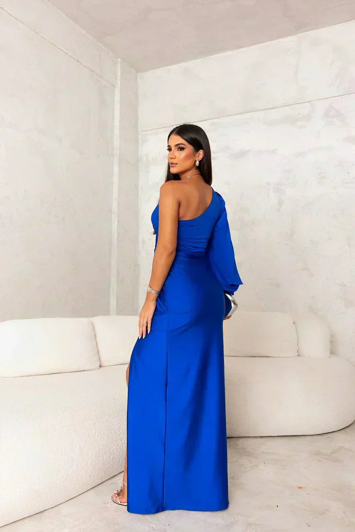 Melyssa Elegante Maxi Vestido de Noche