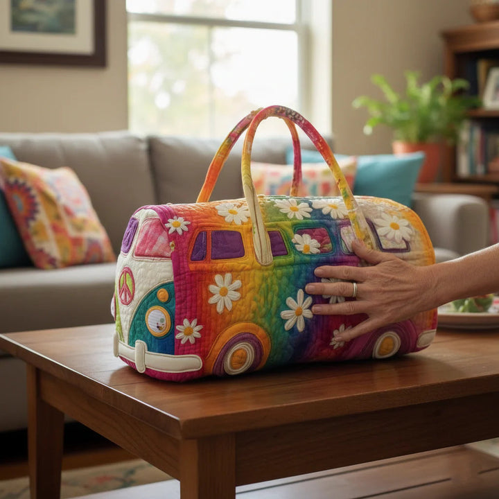 Solana™ | Bolsa de viaje acolchada estilo hippie