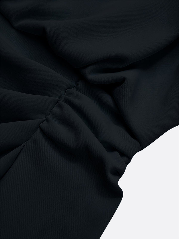 María™ | Vestido Midi Elegante con Drapeado