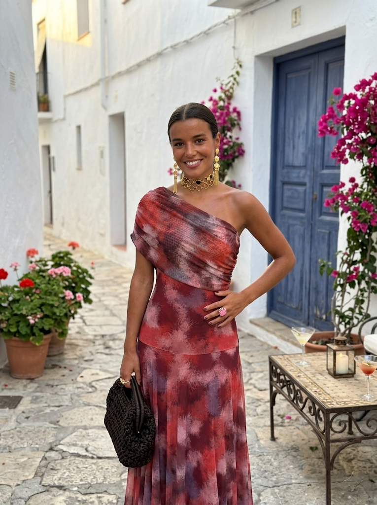 Carla™ | Vestido Maxi Elegante Off-Shoulder