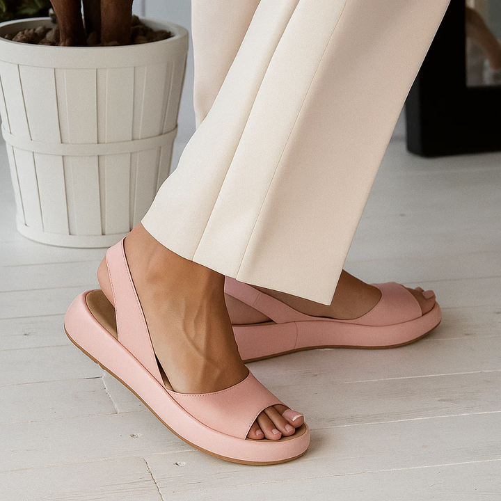 Sandalias acolchadas y ortopédicas