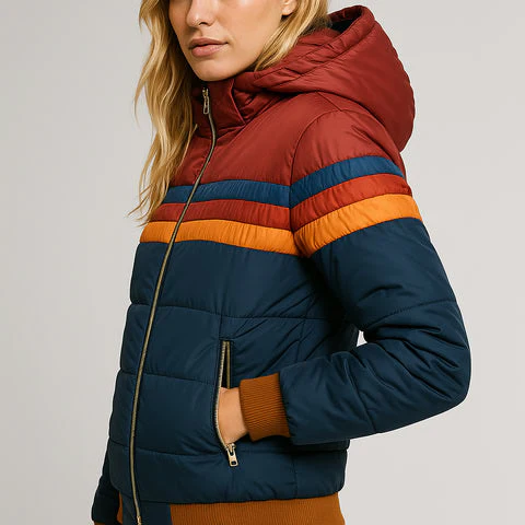 Jannet Chaqueta Acolchada Impermeable