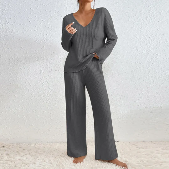 Vivienne Conjunto de dos Piezas con Top y Pantalones