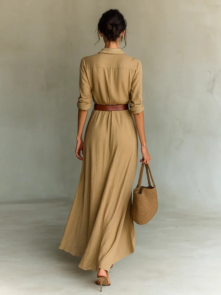 Olandia Vestido Maxi Elegante