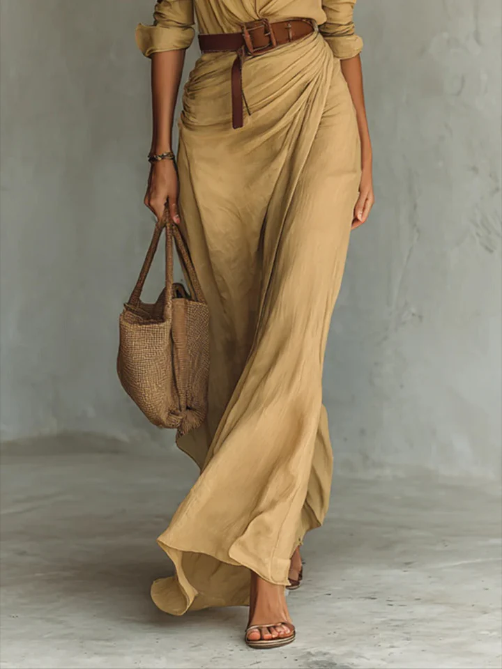 Olandia Vestido Maxi Elegante