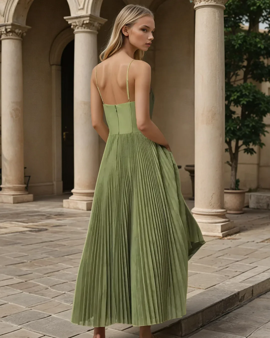 Vestido Olivia Elegancia moderna con espalda descubierta