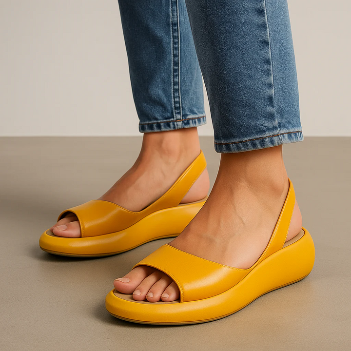 Sandalias acolchadas y ortopédicas