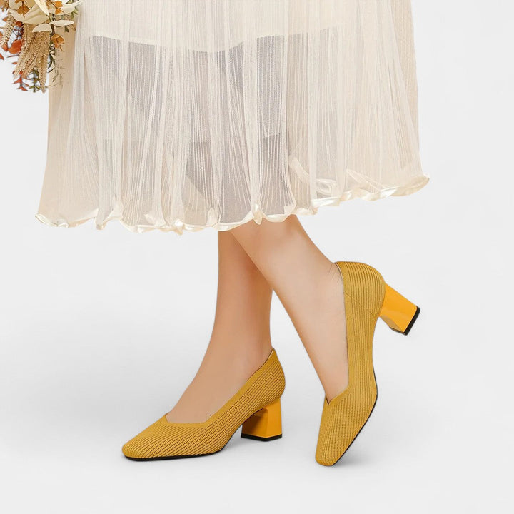 Marie Zapatos de Tacón Estable y Cómodos