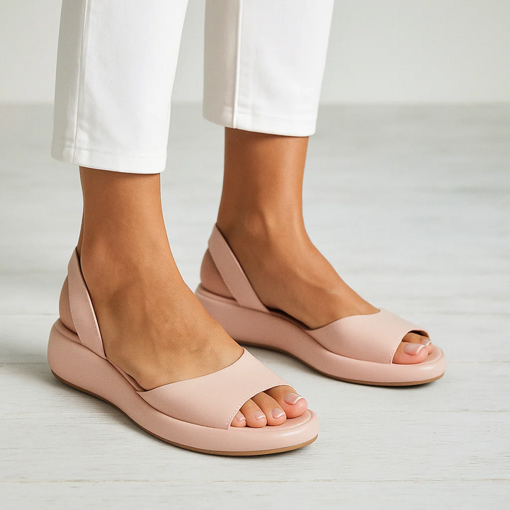 Sandalias acolchadas y ortopédicas
