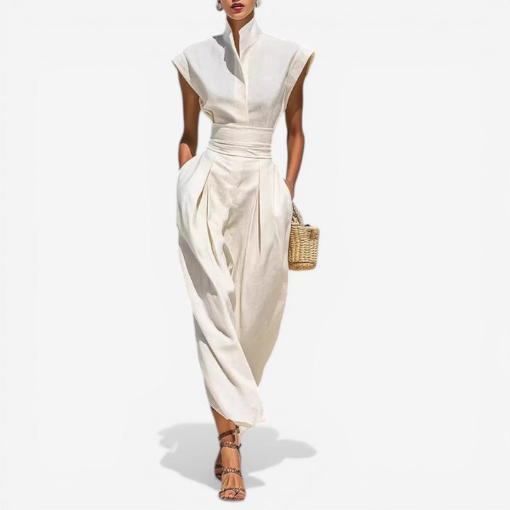 Aitana™ | Mono Elegante de Cuello Alto