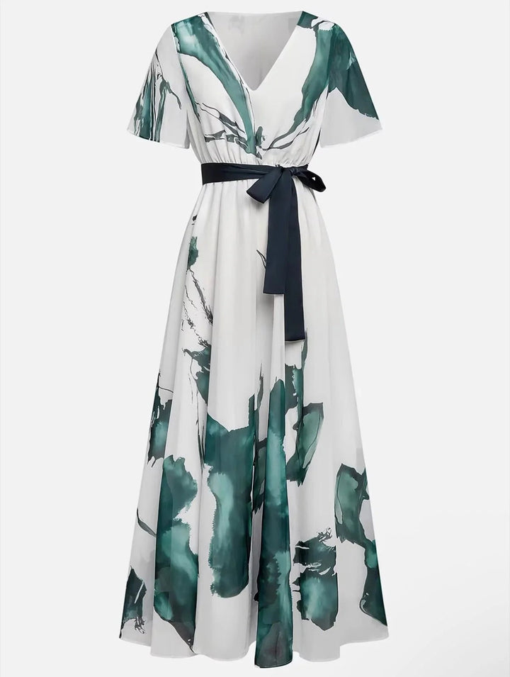 Aqua Vestido Maxi Largo