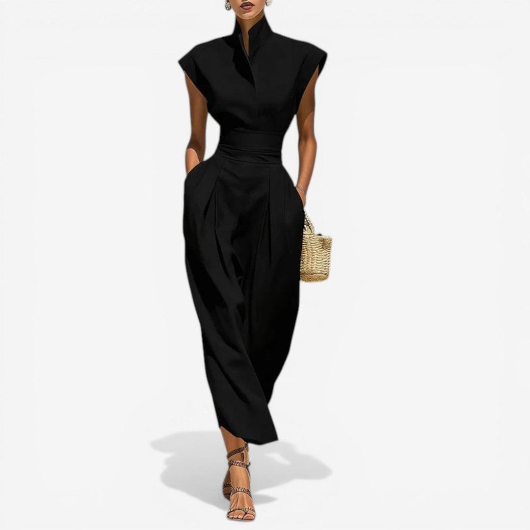 Aitana™ | Mono Elegante de Cuello Alto