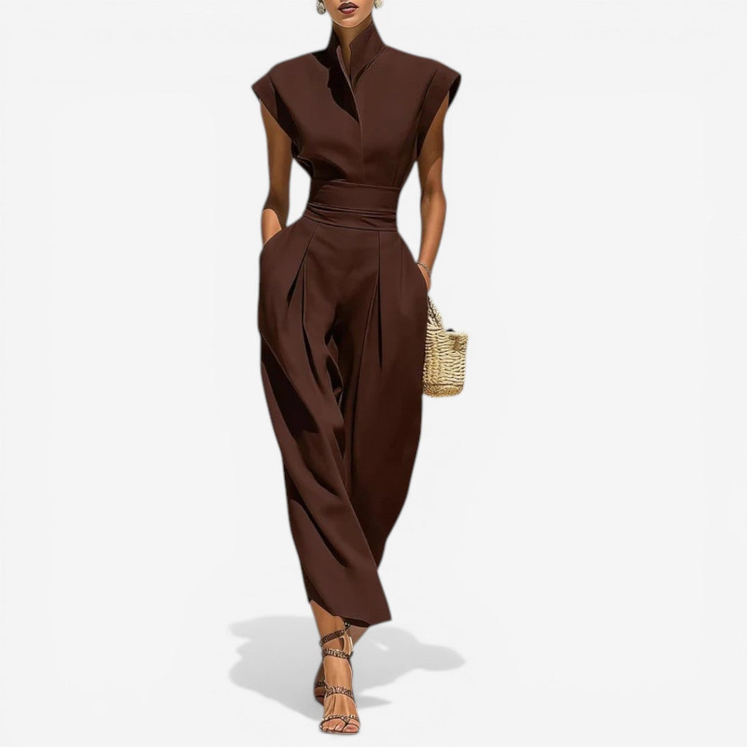 Aitana™ | Mono Elegante de Cuello Alto